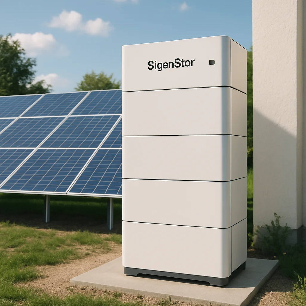 Solution de stockage d'énergie solaire SigenStor